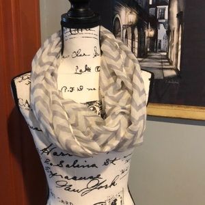 Chevron Sheer Infinity Scarf